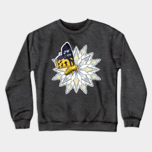 False Tiger Moth Mandala Crewneck Sweatshirt